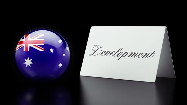 Australia Development Concept — Stock Photo, Image