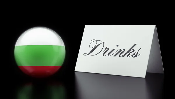 保加利亚饮料概念 — 图库照片