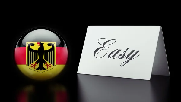 Alemania Concepto fácil —  Fotos de Stock