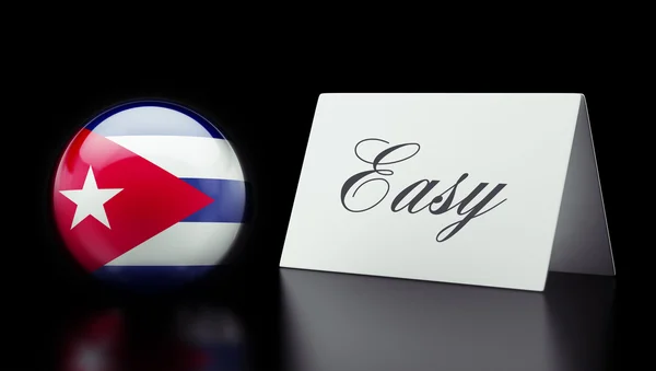 Cuba Easy Concept — Stock Photo, Image