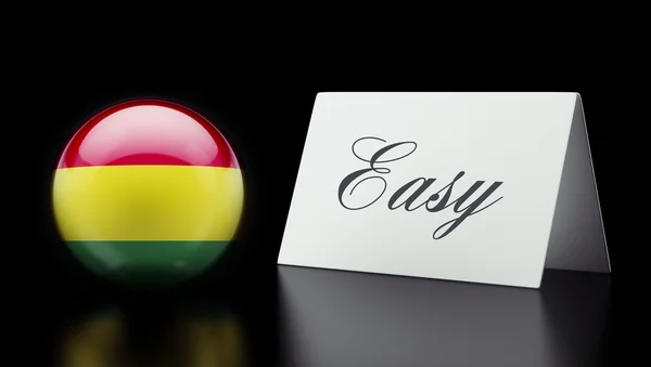 Bolivia Easy Concept — Stock Photo, Image