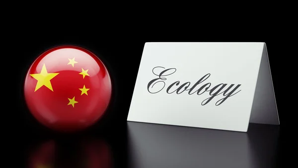 China Ecology Concept — Stock Photo, Image