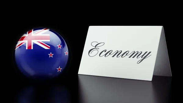 Nya Zeeland ekonomi koncept — Stockfoto