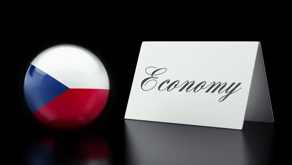 Czech Republic Economy Concept — Stock Photo, Image