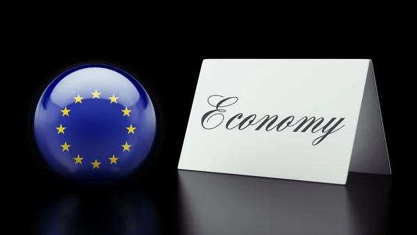 Unione europea Concetto di economia — Foto Stock