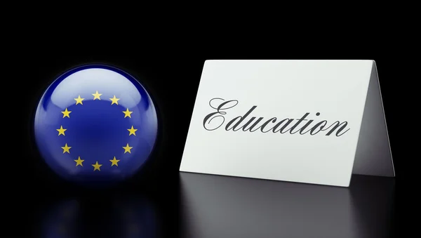 Koncepcja edukacji Unii Europejskiej — Zdjęcie stockowe