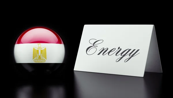 Egypte energieconcept — Stockfoto