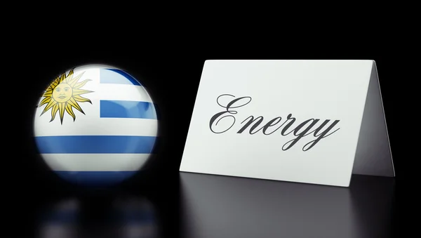 Concepto energético de Uruguay — Foto de Stock