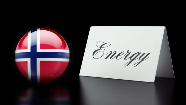 Norge energikoncept — Stockfoto