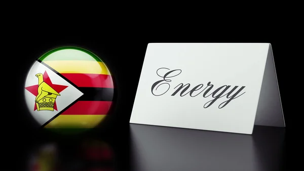 Zimbabwe Energy Concept — Stock Photo, Image