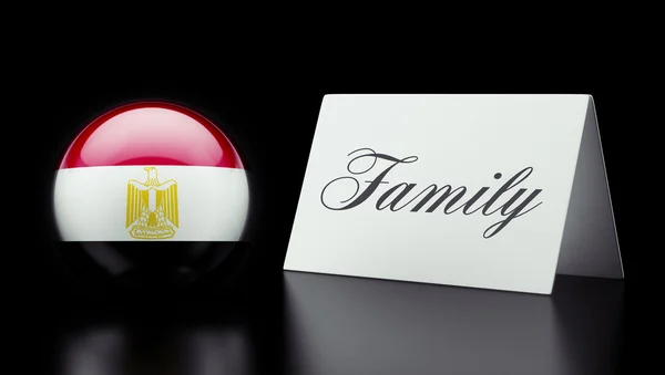 Egypt Family Concept — Stock Photo, Image