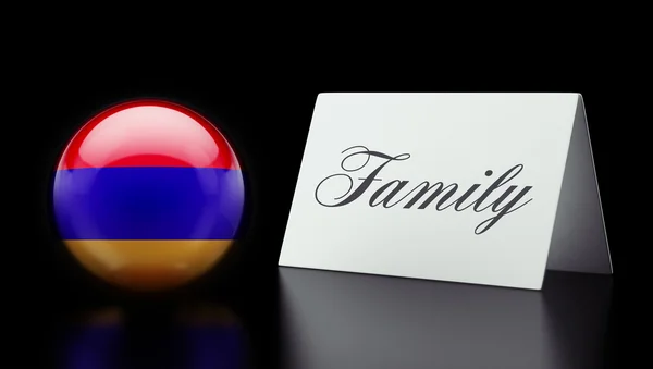 亚美尼亚家庭概念 — 图库照片