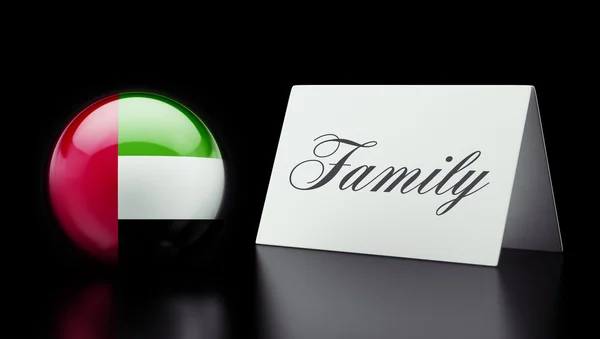 Émirats arabes unis Family Concept — Photo