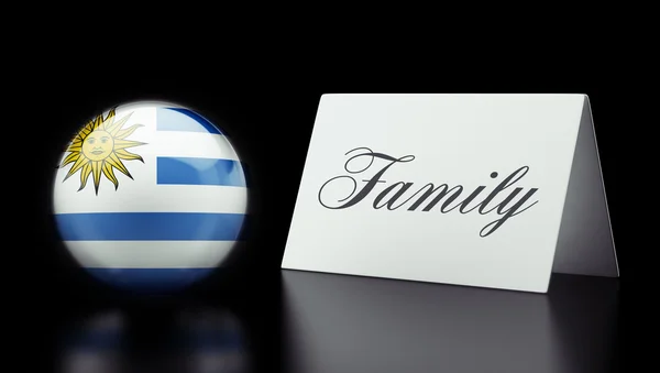 Uruguay Family Concept — Stock Photo, Image