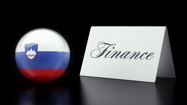 Slovenia Finance Concept — Stock Photo, Image