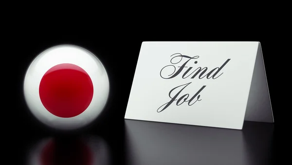 Japan Find Job Concept — Stock Photo, Image