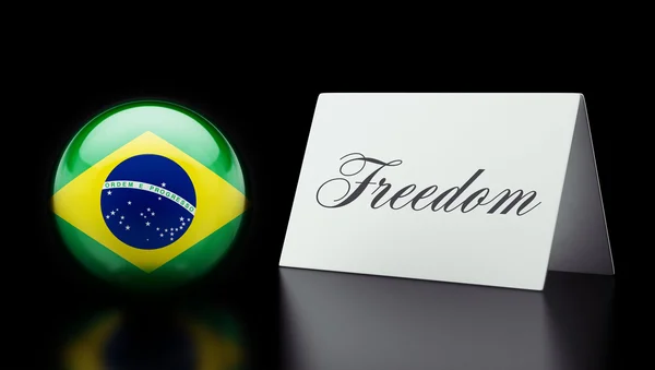 Concepto de Libertad de Brasil —  Fotos de Stock