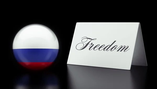 Concepto de libertad de Rusia —  Fotos de Stock