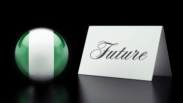 Nigeria Future Concept — Stock Photo, Image