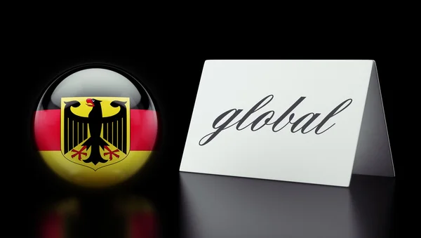 Глобальна концепція Німеччини — стокове фото