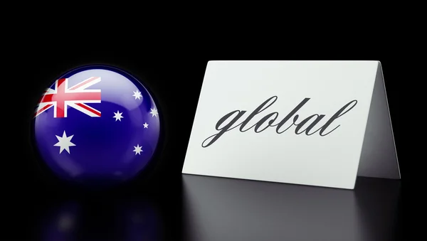 Concepto Global de Australia — Foto de Stock