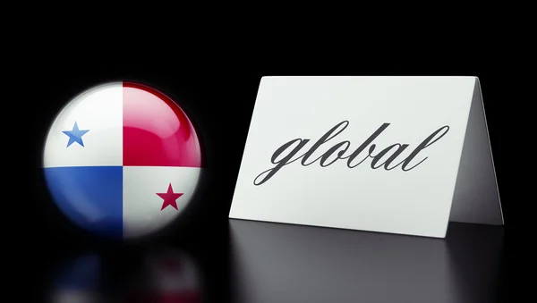 Globalna koncepcja Panama — Zdjęcie stockowe