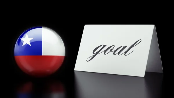 Chile Goal Concept — Stock Photo, Image