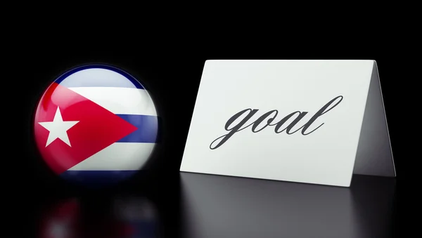 Cuba Goal Concept — Stock Photo, Image