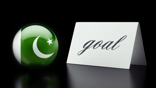 Pakistan doel concept — Stockfoto
