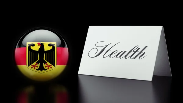 Концепция здравоохранения Германии — стоковое фото