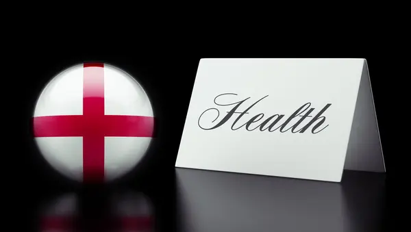 Englands Gesundheitskonzept — Stockfoto