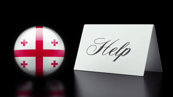 Georgia Help Concept — Stock Photo, Image