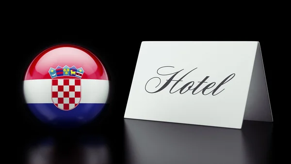 Croacia hotel Concept — Foto de Stock