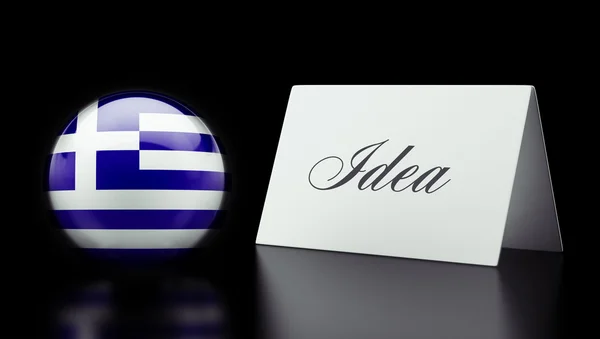 Concepto de idea de Grecia — Foto de Stock