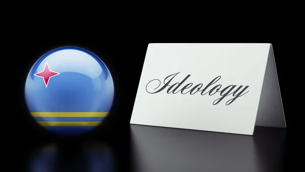 Aruba ideologie Concept — Stockfoto