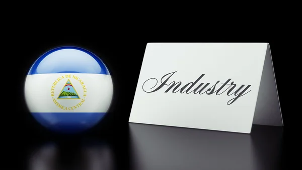 Nicaragua Concepto de industria — Foto de Stock