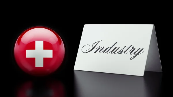 Switzerland Industry Concept — Stock Photo, Image