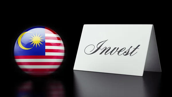 Malaysia Invest Concept — Stock Photo, Image