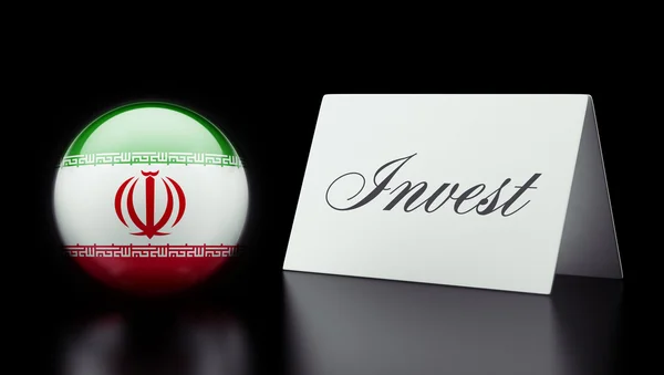 Iran Invest Concept — Stock Photo, Image