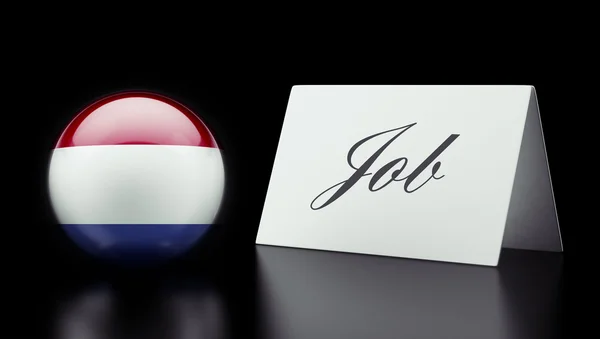 Netherlands Job Concept — Stock Photo, Image