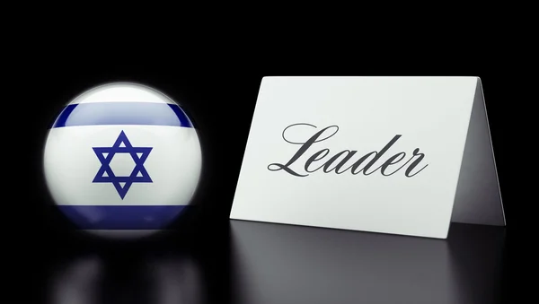 Israel Leader Concept — Stock Photo, Image