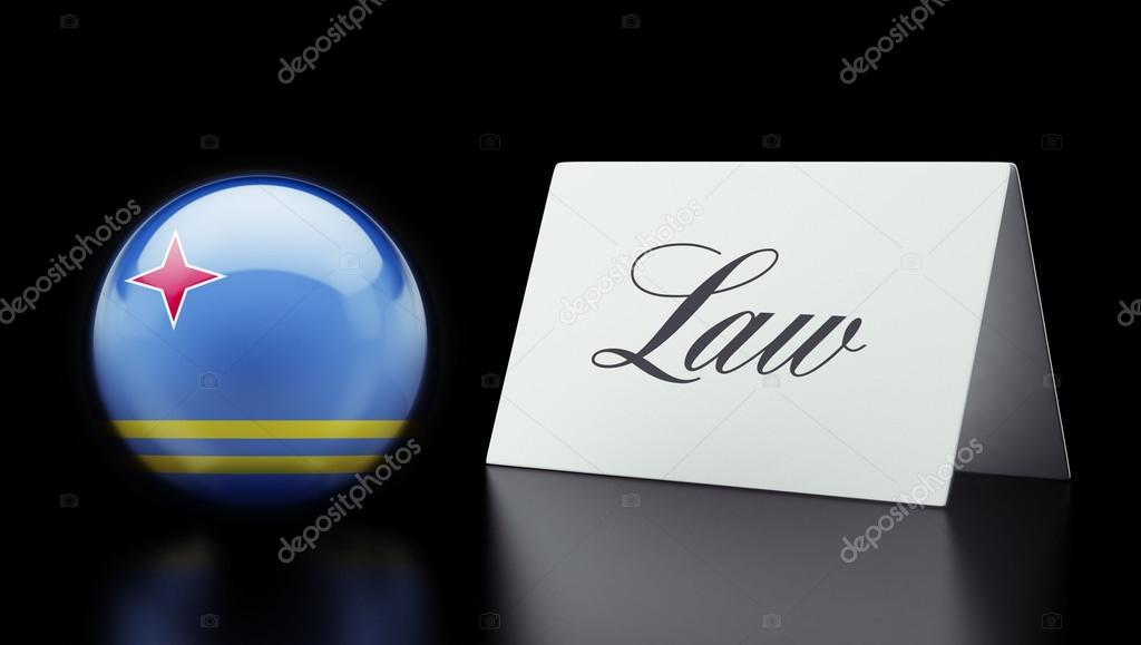Aruba law Concept