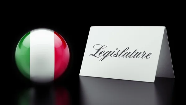 Italia Concepto Legislativo — Foto de Stock