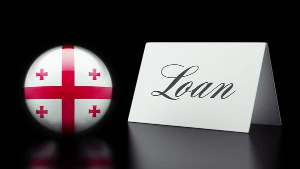 Georgië Loan Concept — Stockfoto