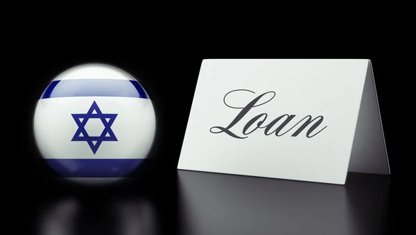 Israël Concept de prêt — Photo