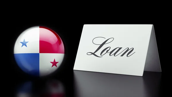 Conceito de Empréstimo Panamá — Fotografia de Stock