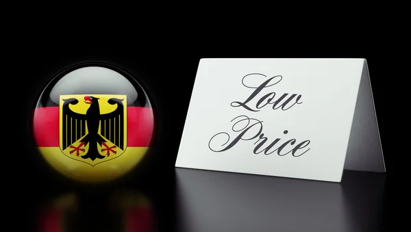 Duitsland lage prijs Concept — Stockfoto