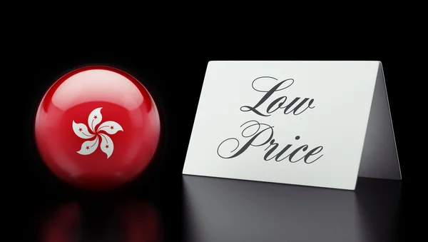 Hong Kong Low Price Concept — Stock Photo, Image