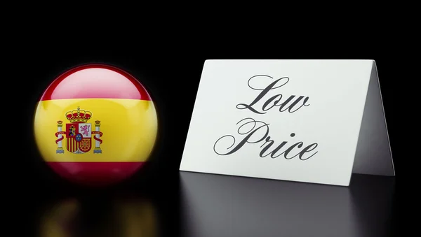 Spain Low Price Concept — Stock Photo, Image