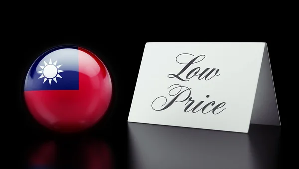 Taiwan Low Price Concept — Stock Photo, Image